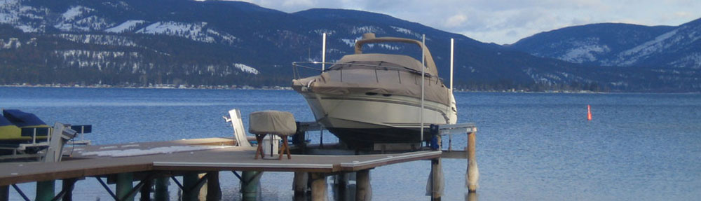 Kelowna British Columbia Boat Lifts -  Okanagan, Vancouver and the Shuswap, BC
